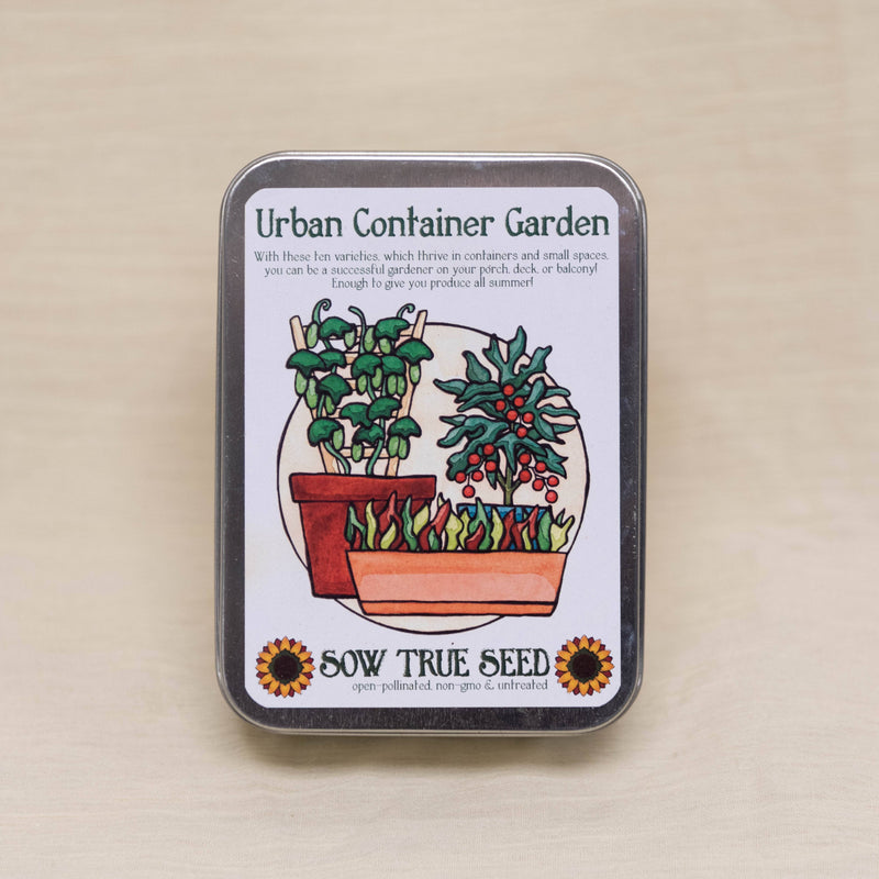 Urban Container Garden Collection Gift Tin