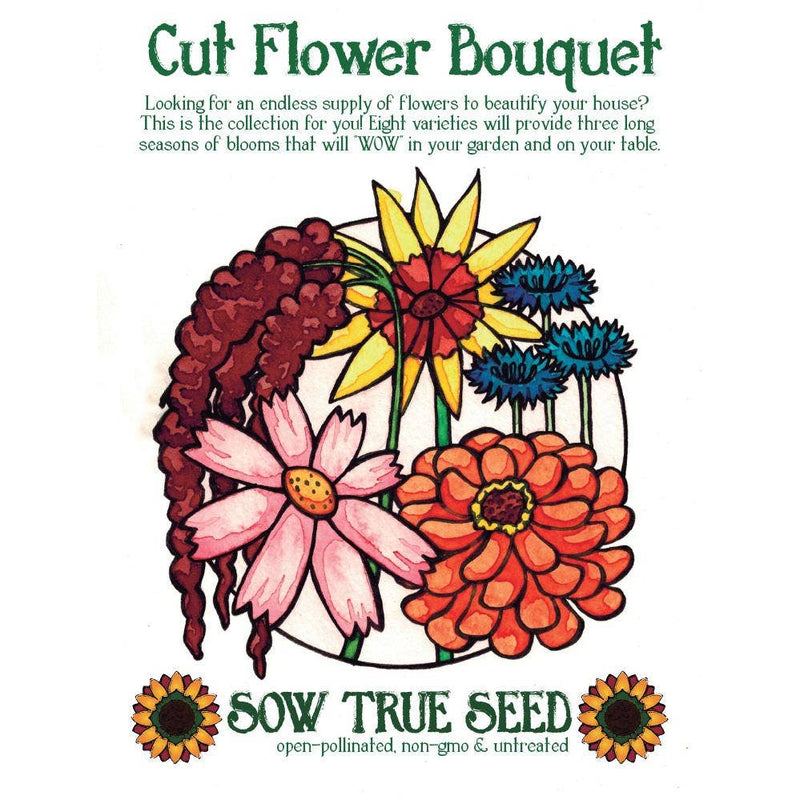 Cut Flower Bouquet Garden Collection Gift Tin