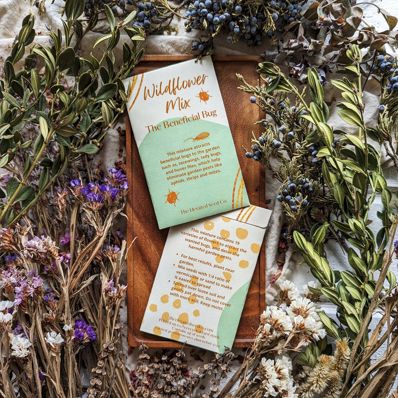 Wildflower Garden Seed Mix- Beneficial Garden Bug