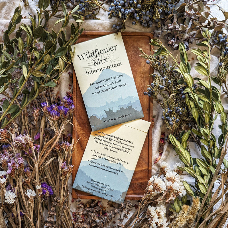 Wildflower Garden Seed Mix- Intermountain West & High Plains