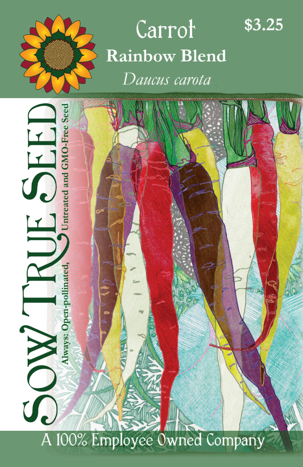 Carrot Seeds - Rainbow Blend