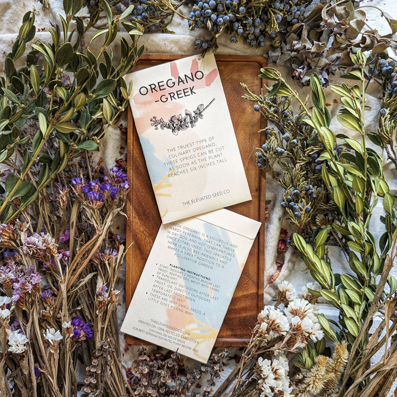 Oregano Garden Seeds