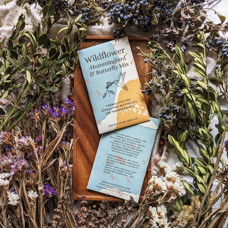 Wildflower Garden Seed Mix- Hummingbird & Butterfly