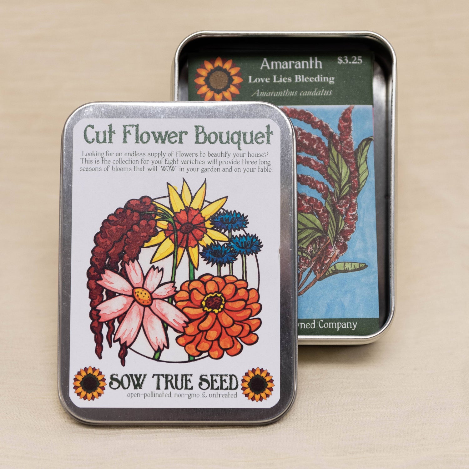 cut flower seed companies Cut Flower Bouquet Garden Collection Gift Tin – Valhalla Hall Farm