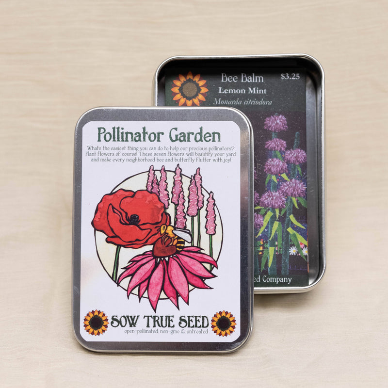 Pollinator Garden Collection Gift Tin