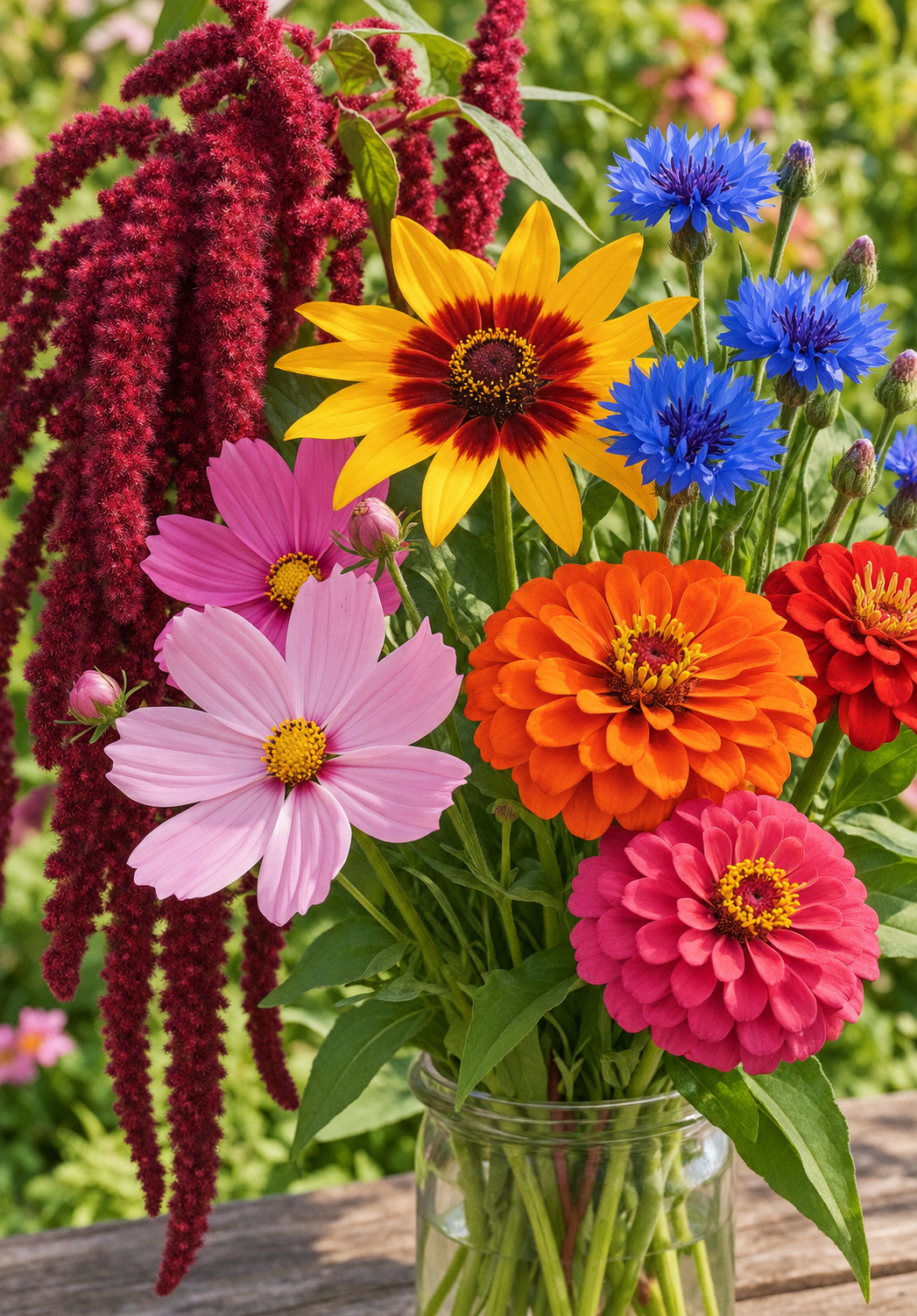 Cut Flower Bouquet Garden Collection gift tin