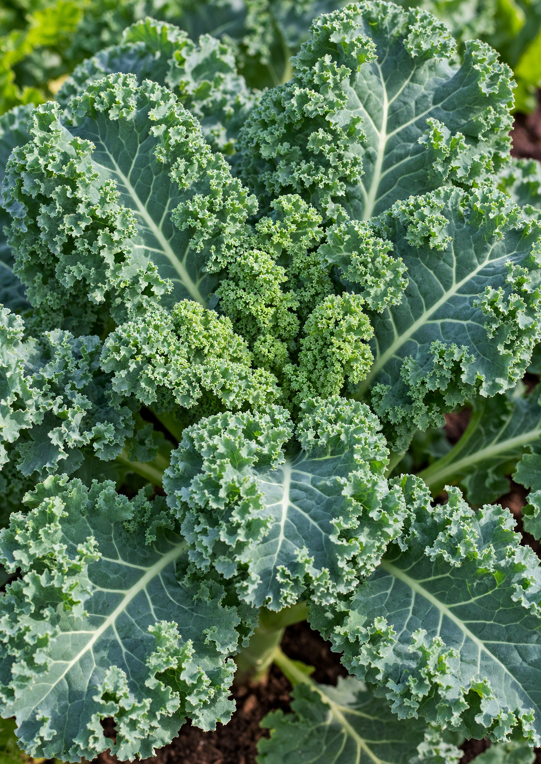 Vates Dwarf Blue Curled Scotch kale