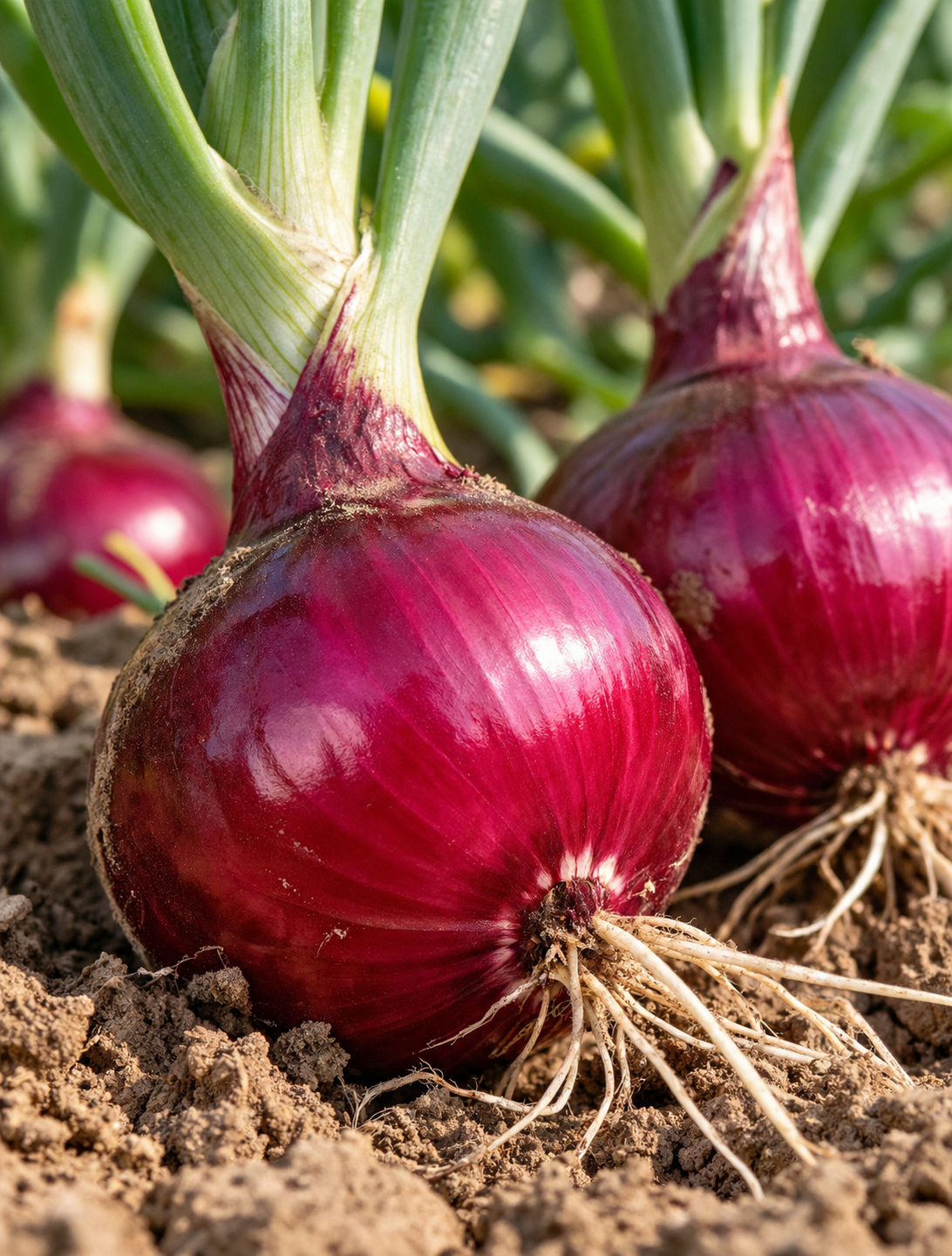 Red Creole onions