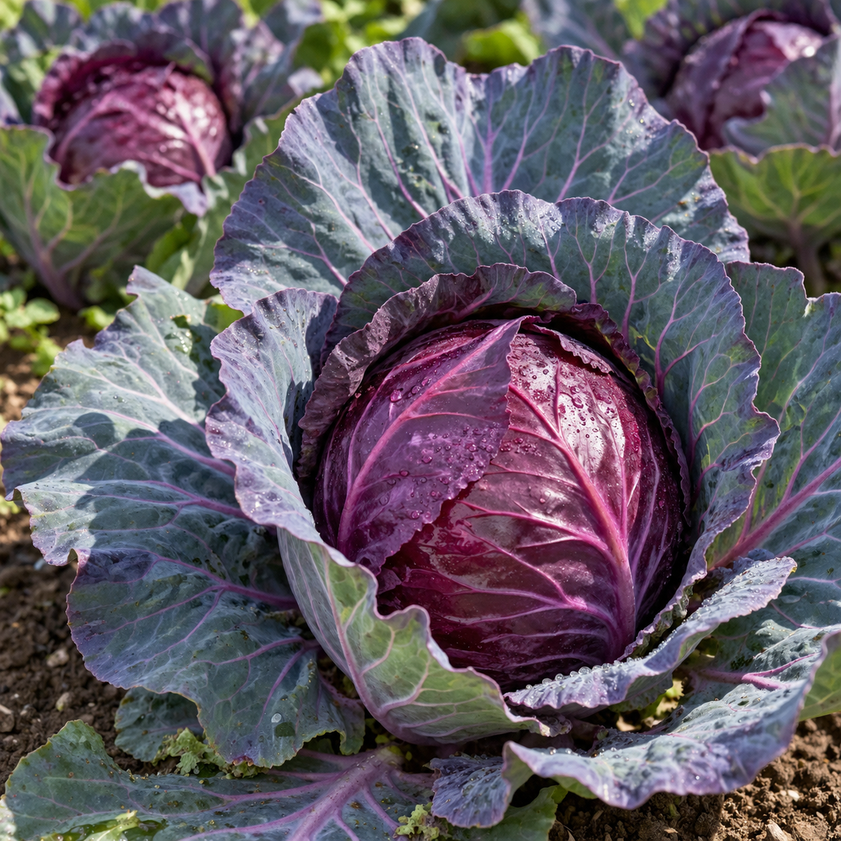 Red Acre cabbage