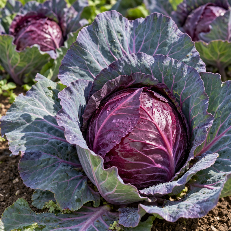 Red Acre cabbage