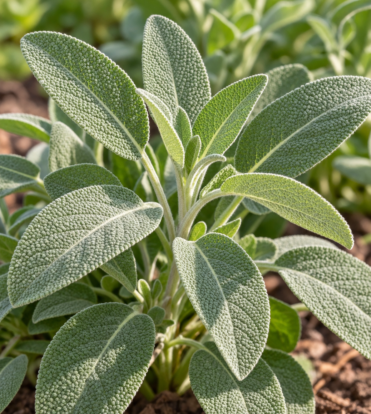Broad leaf culinary sage